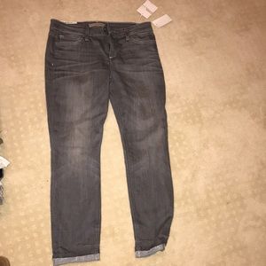 Joe’s Skinny Crop Grey Jeans